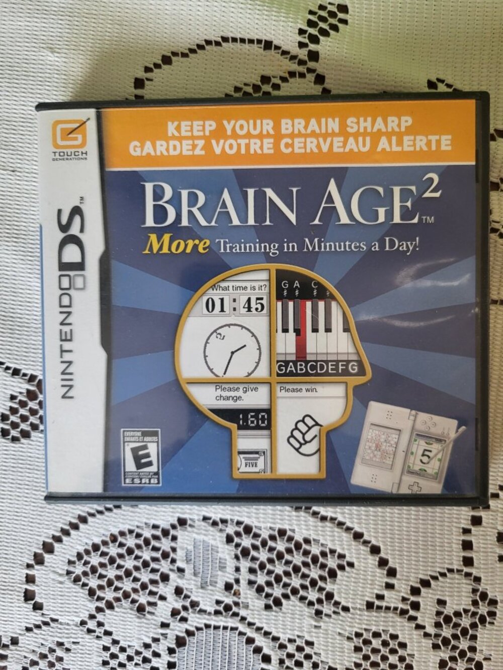 Brain Age 2 More Training in Minutes a Day Nintendo DS Complete